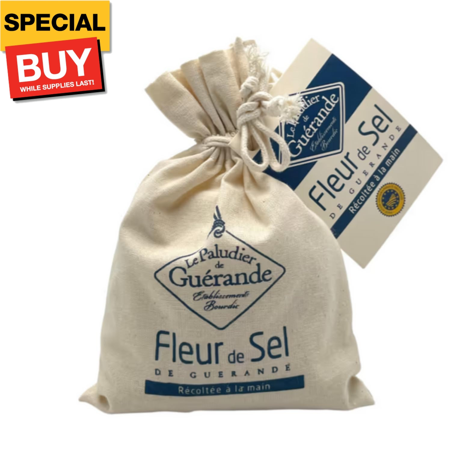 Fleur de Sel de Guerande Sea Salt – 8.8 oz