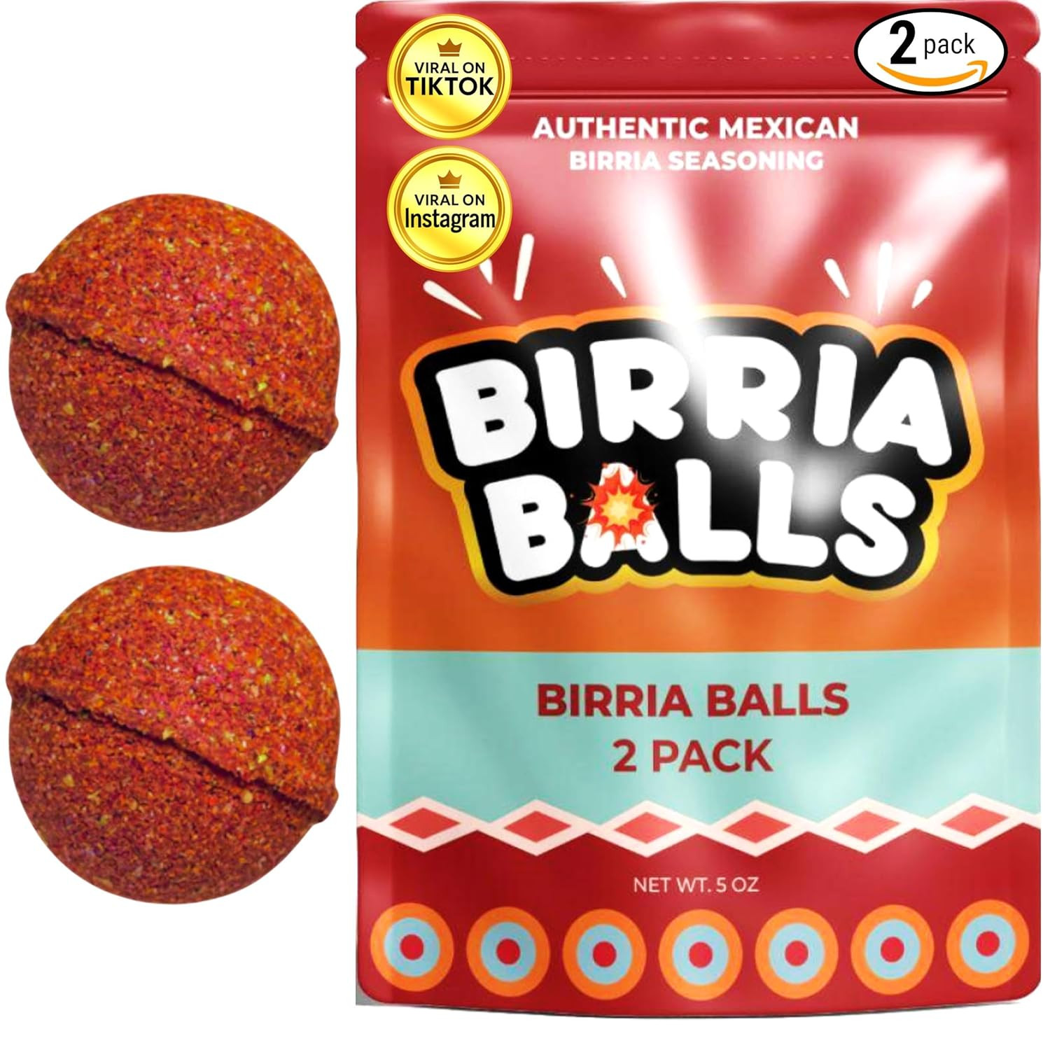 Birria Balls VALUE-PACK | Authentic Mexican Seasoning | Birria Ball Bomb for Tac