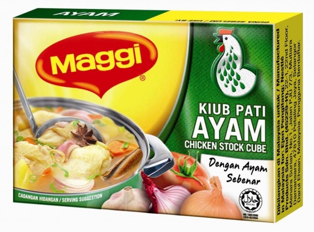 MALAYSIAN FAMOUS CHICKEN STARCH CUBES 60g (6 CUBE)