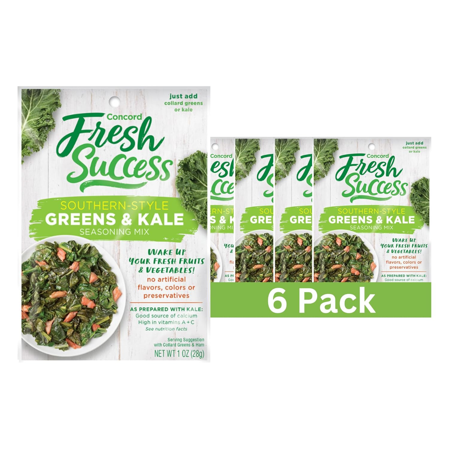 Southern-Style Greens and Kale Seasoning Mix Authentic Southern Flavors for Deli