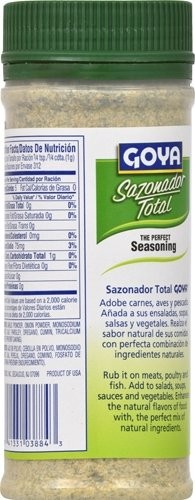Goya Sazonador Total – Complete All Purpose Seasoning, 11 Ounce