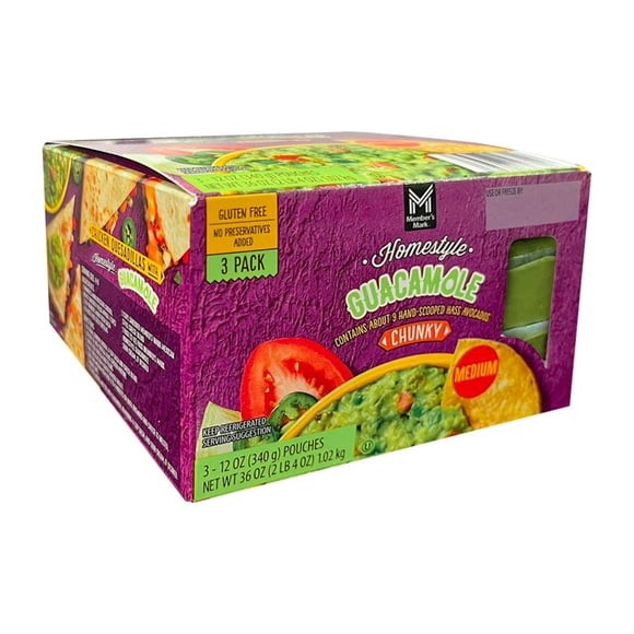 Member’s Mark Homestyle Guacamole, 36 oz.