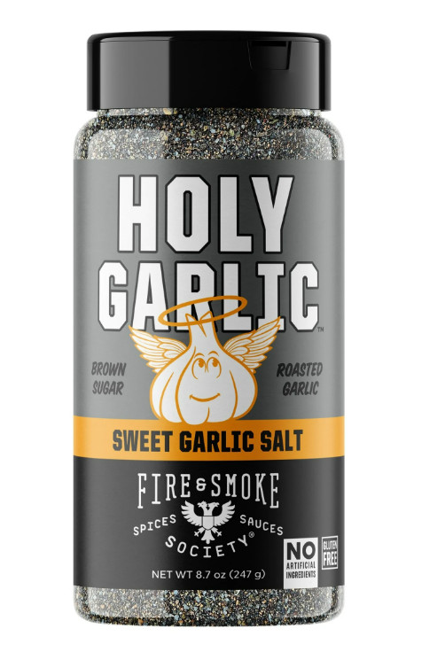 Holy Garlic All Purpose Seasoning 8.7 oz Grill Spice Blend BBQ Rubs Meat Veggies