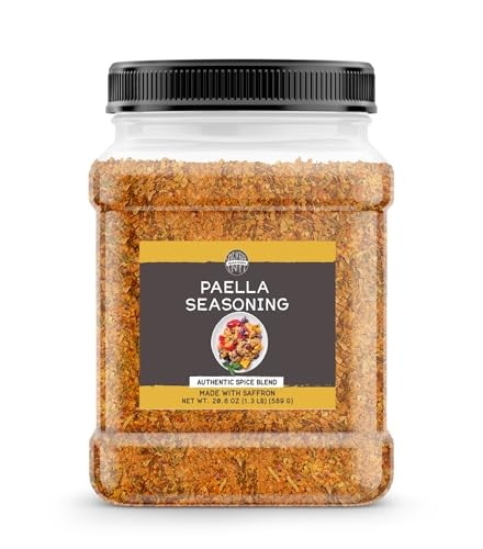 Paella Seasoning 1.3 Lb Authentic Spanish Spice Blend – Perfect for Valenciana