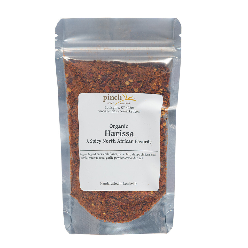 Organic Harissa: Hot Tunisian Seasoning with Chili Peppers