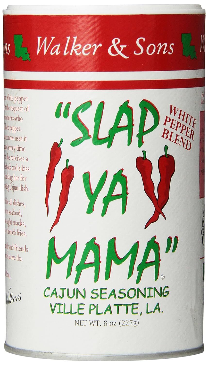 Spicy White Pepper Seasoning 8 Ounce Unique Flavor Pack Of 1 Usa Made