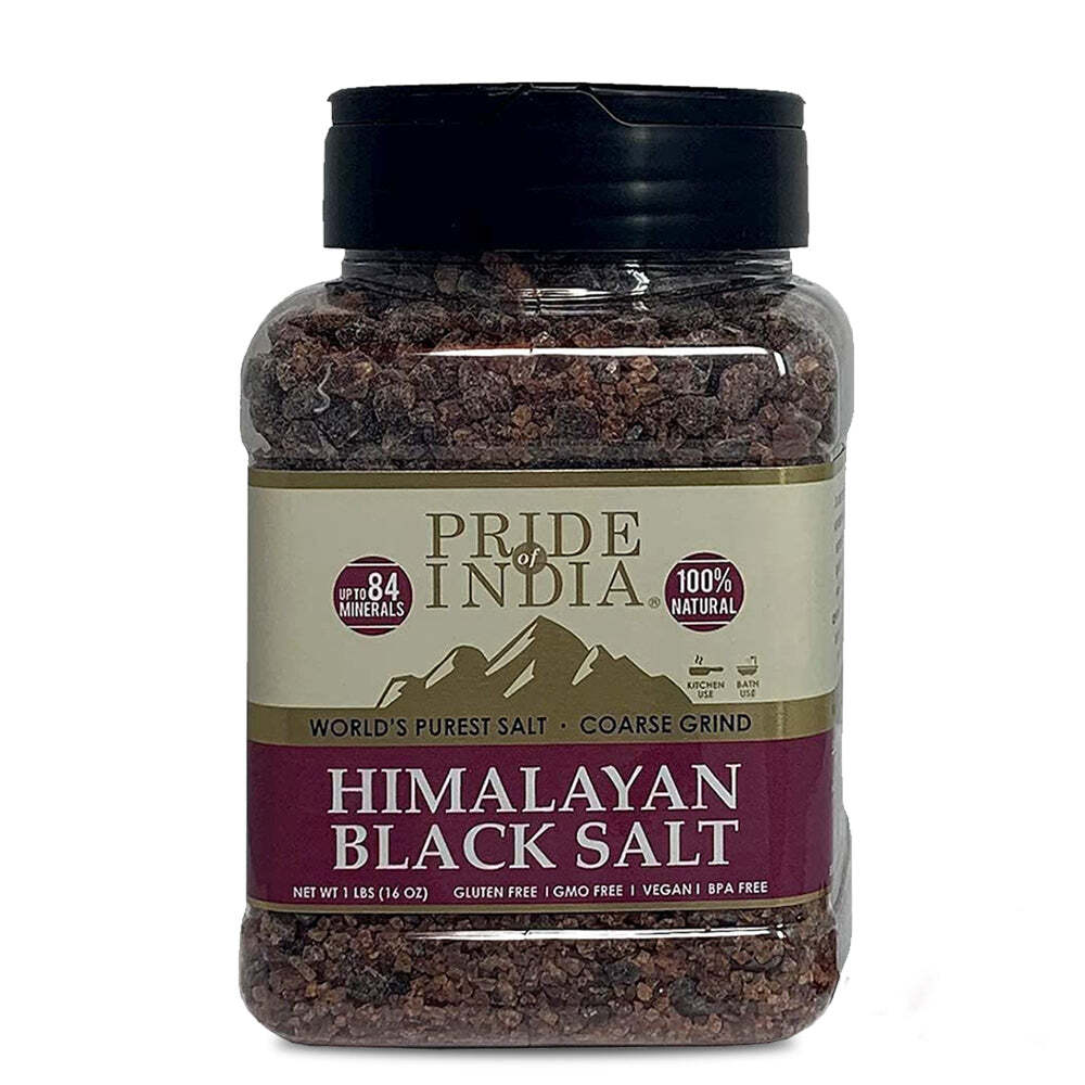 Himalayan Black Crystal Salt (Kala Namak) – Coarse Grind