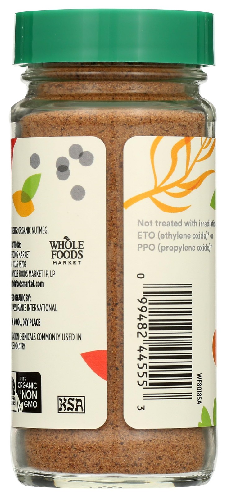 365 by Whole Foods Market, Organic Nutmeg Ground, 1.87 Ounce (Pack of 1)