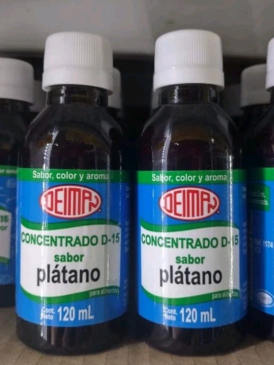 2X DEIMAN BANANA CONCENTRATE / PLATANO CONCENTRADO – 2 OF 4.1oz (120ml) EA