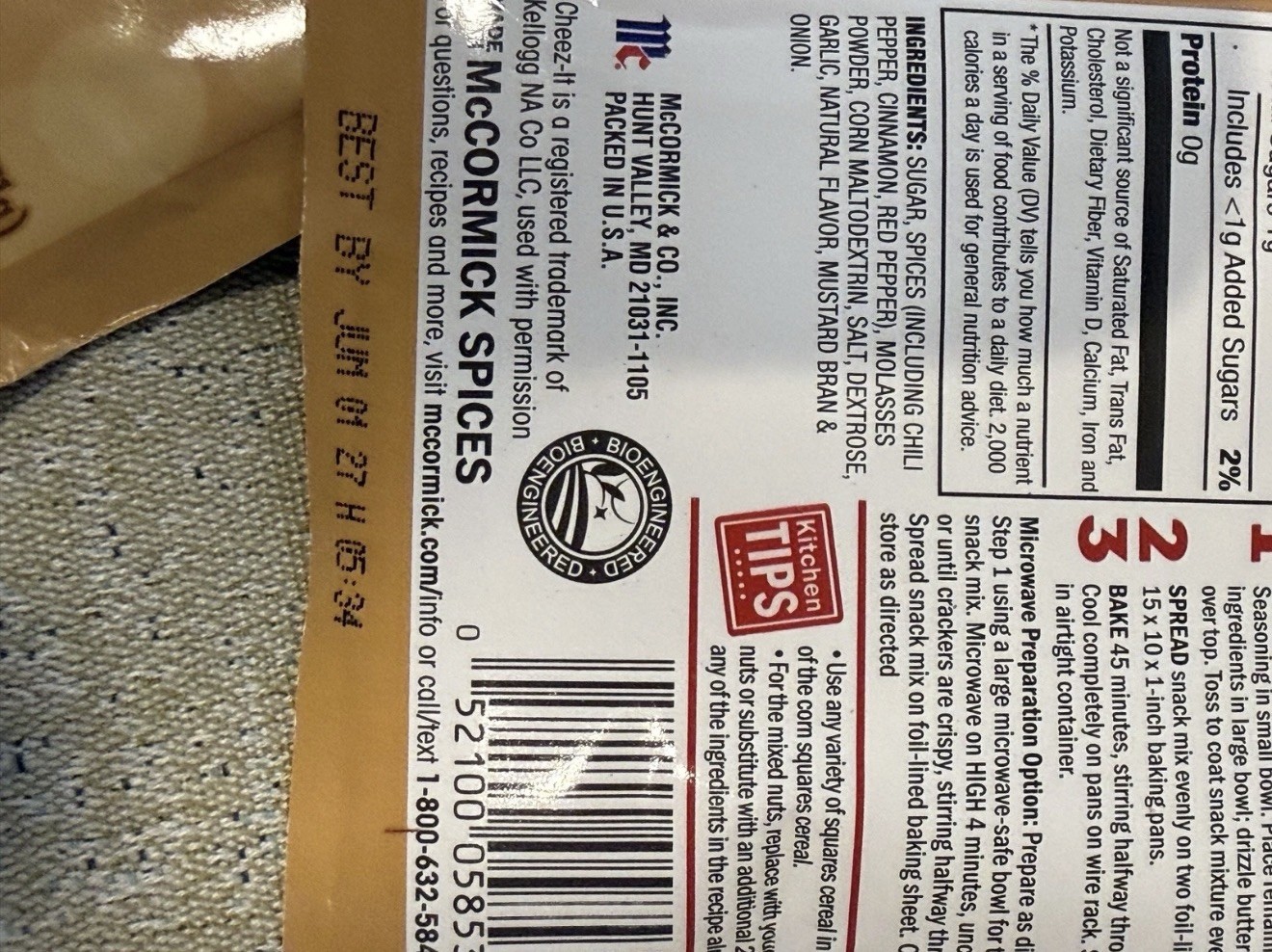 McCormick SWEET + SPICY Holiday PARTY Seasoning Mix – LOT Of 10 Exp 6/27