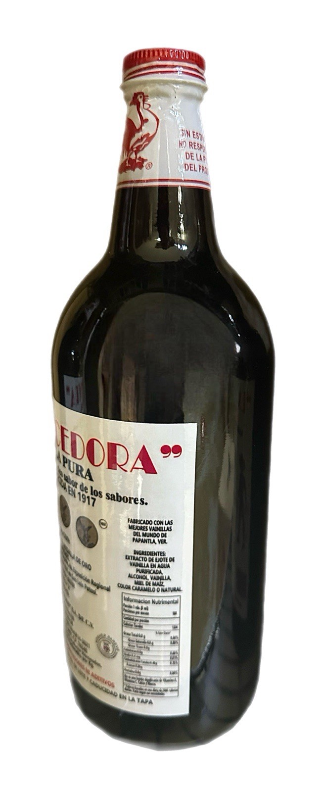 3 X La Vencedora Mexican Vanilla Glass Bottle 31oz Each From Mexico
