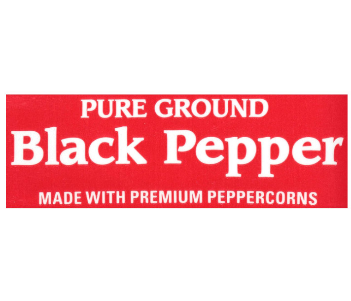 McCormick Pure Ground Black Pepper 3 Oz-USA