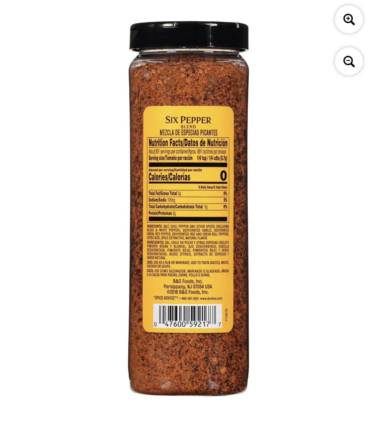 Durkee Six Pepper Blend {22 oz.}