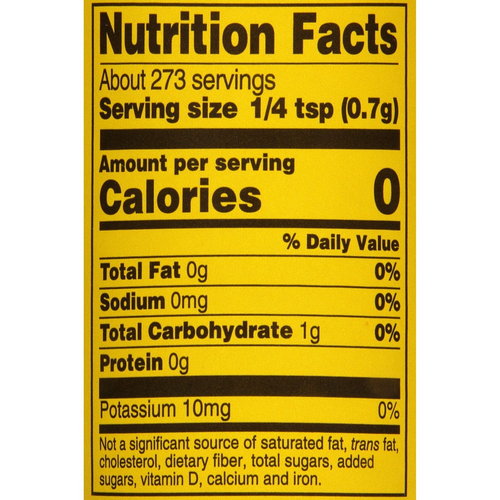 Dash Original Salt-Free Seasoning Blend, 4 Pack, Size 6.75 oz Shakers
