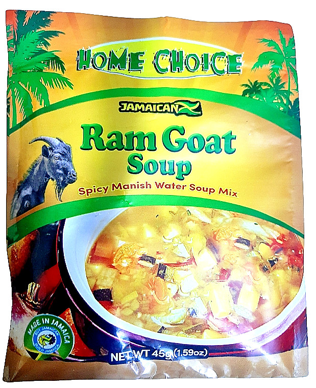 Jamaica Ram Goat Soup Mix Mannish Water Soup Mix Home Choice – 6 PACKS