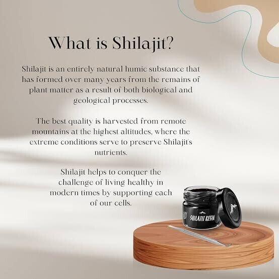 Shilajit Resin, Original Himalayan Shilajit Gold Grade 100% Pure, Rich in Fulvic