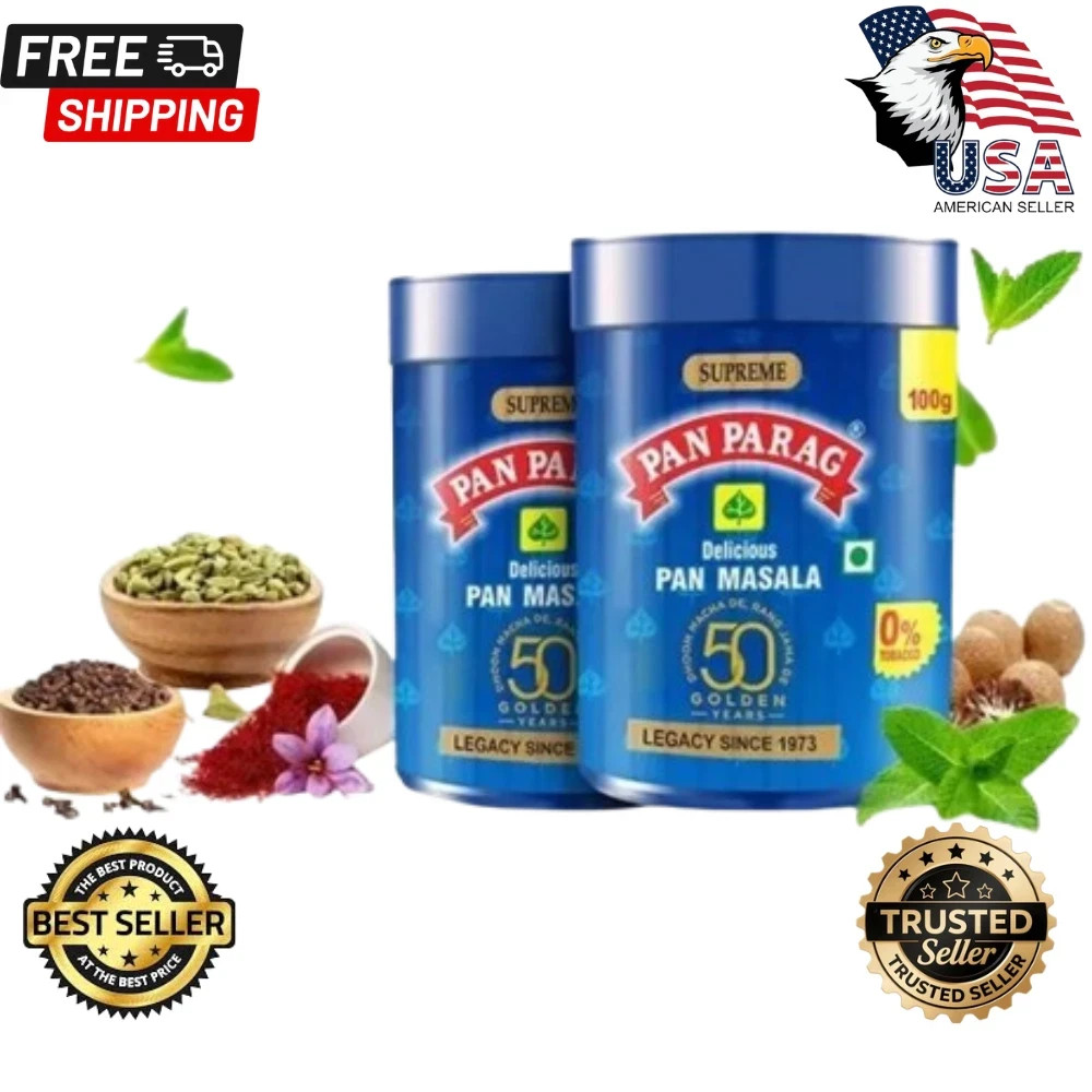Pan Parag 100g x 6 Packs Fresh Mouth Freshener Supari Mix Export Quality Exp 03