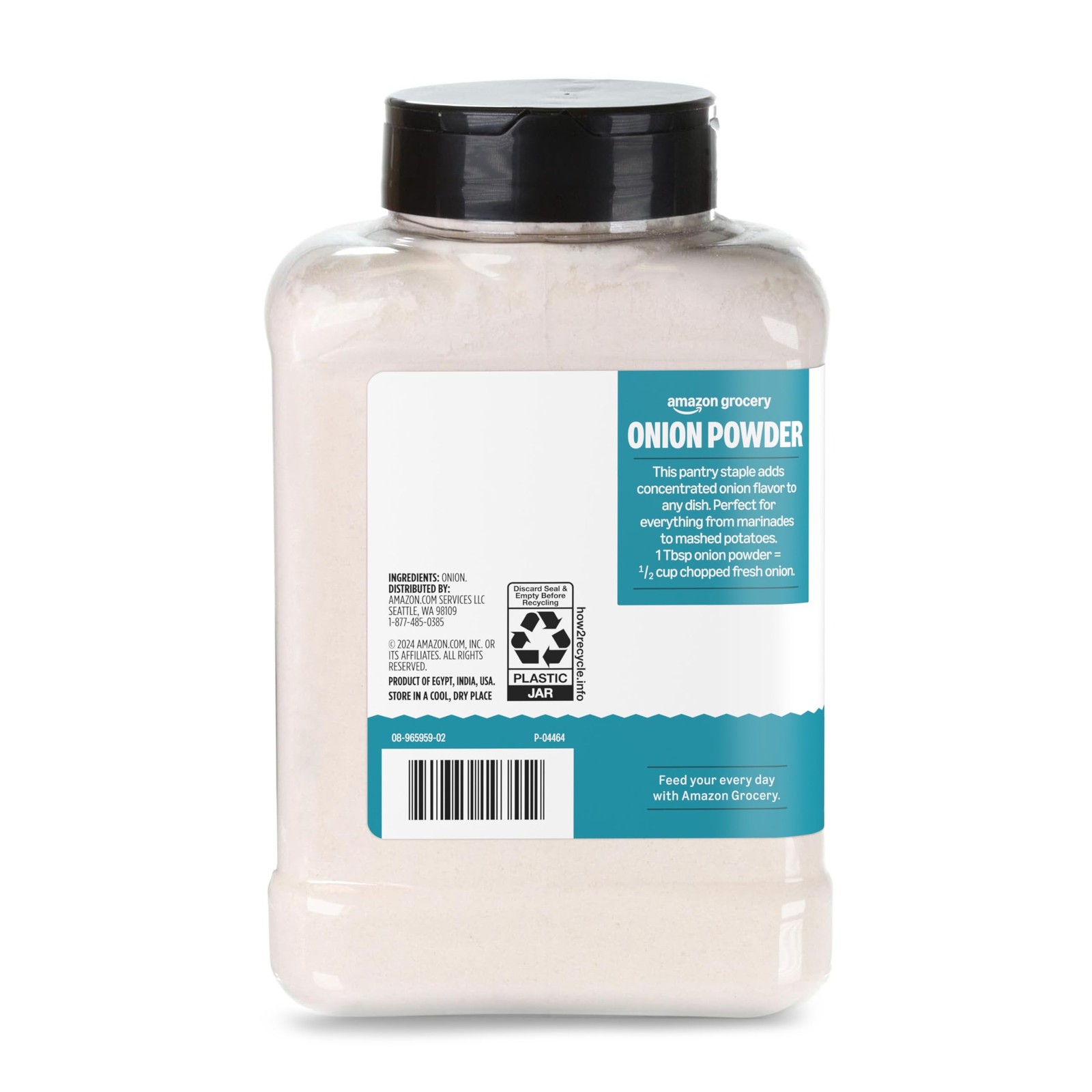 Amazon Grocery, Onion Powder, 22 Oz 22 Ounce (Pack of 1)
