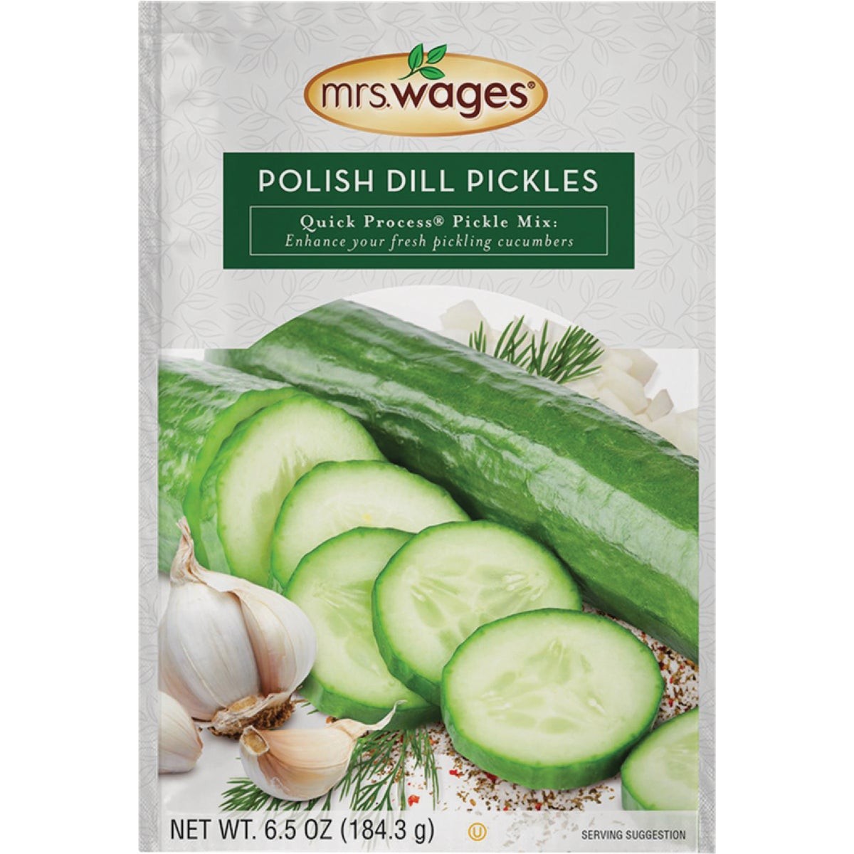 Mrs. Wages Quick Process 6.5 Oz. Polish Dill Pickling Mix W623-J7425 Pack of 12