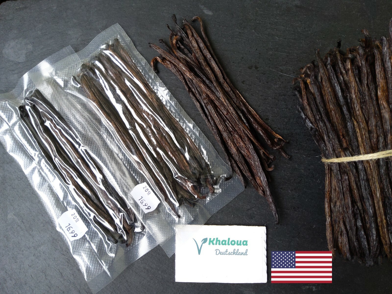 20 Madagascar Bourbon Vanilla 14-16 Cm Class B US