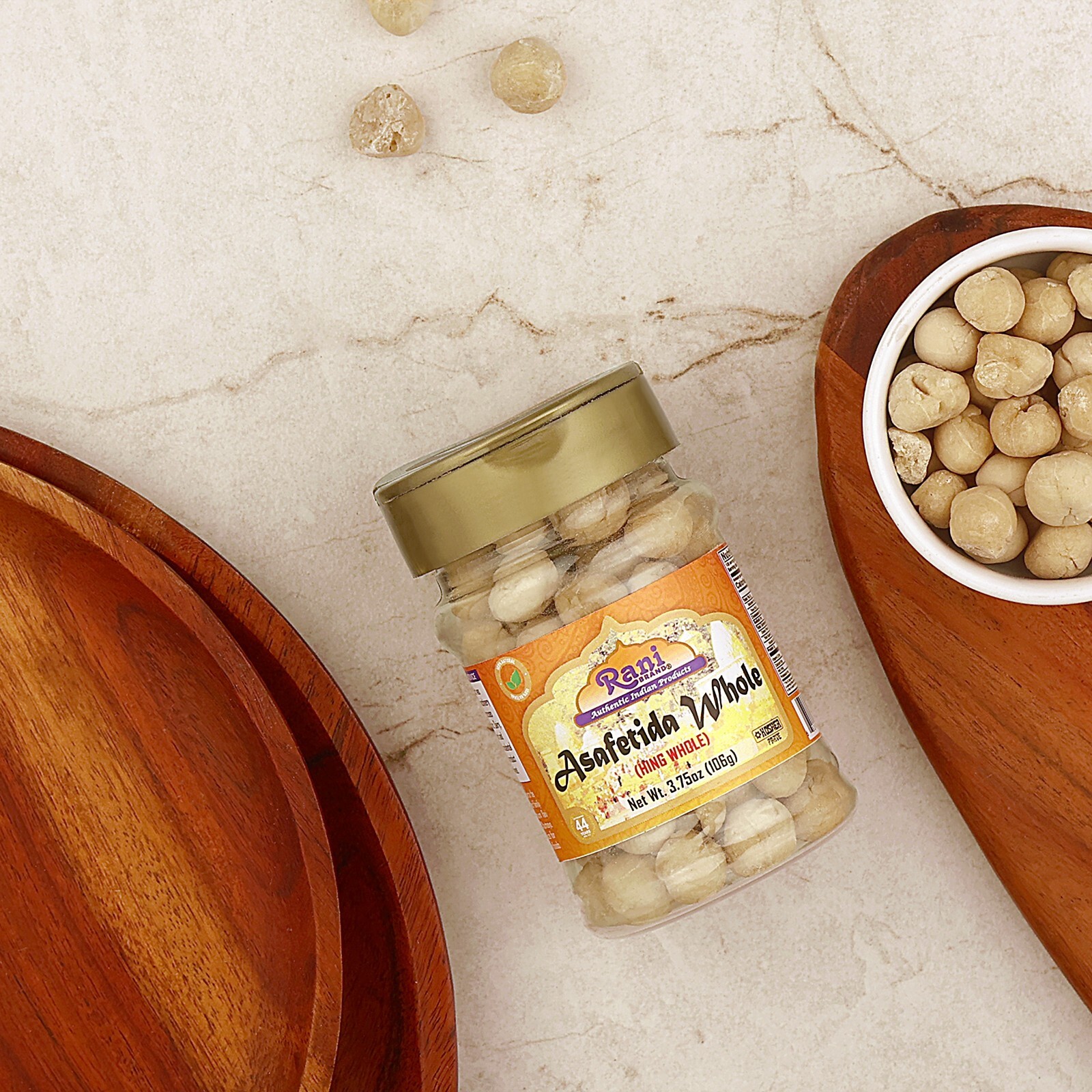 Rani Asafetida (Hing) Whole 3.75oz (106g) PET Jar