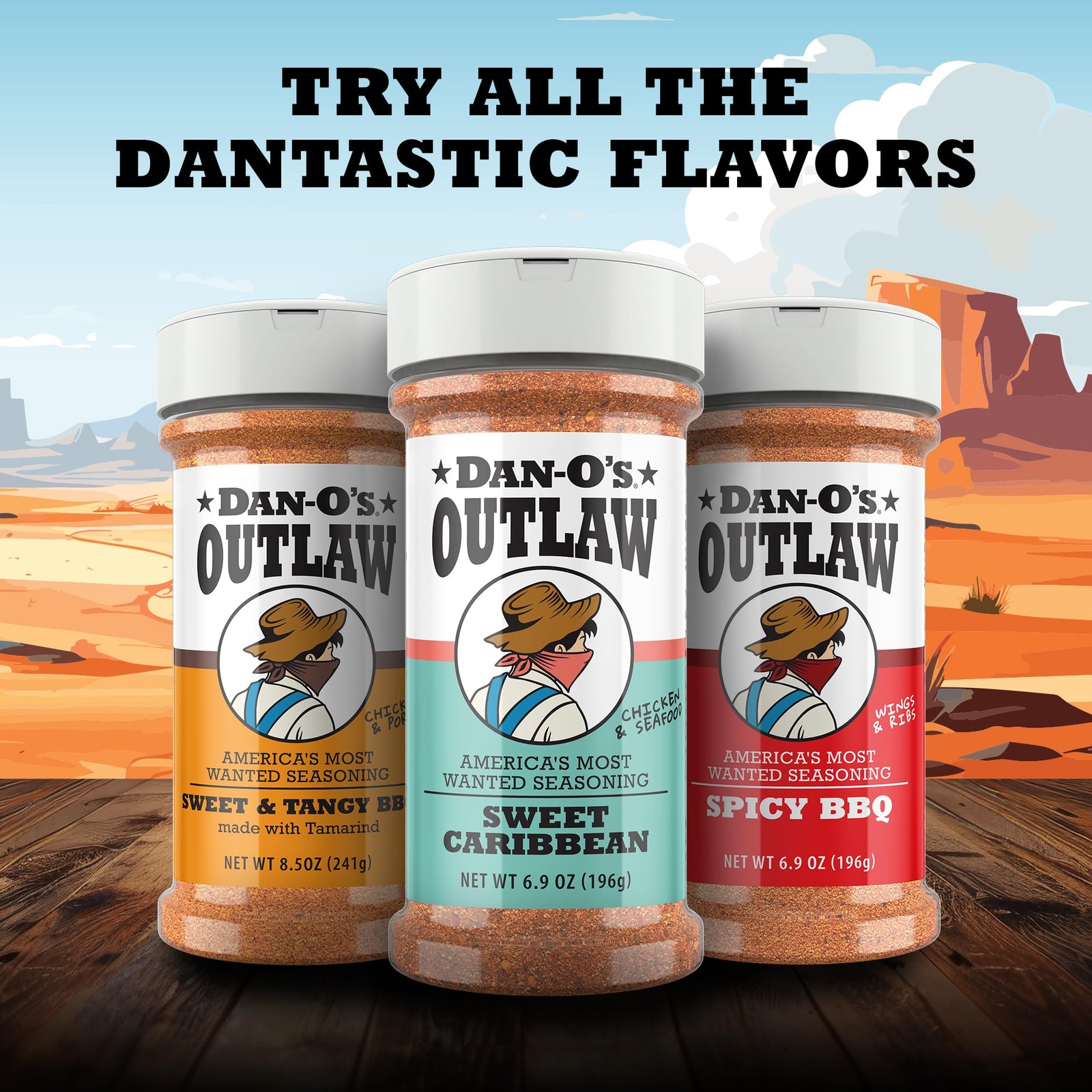 Outlaw Seasoning – Spicy BBQ