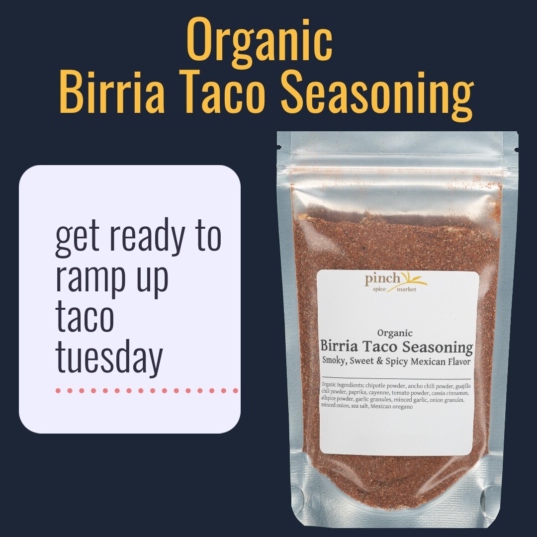 Authentic Birria Taco Seasoning (Organic & Fair Trade)