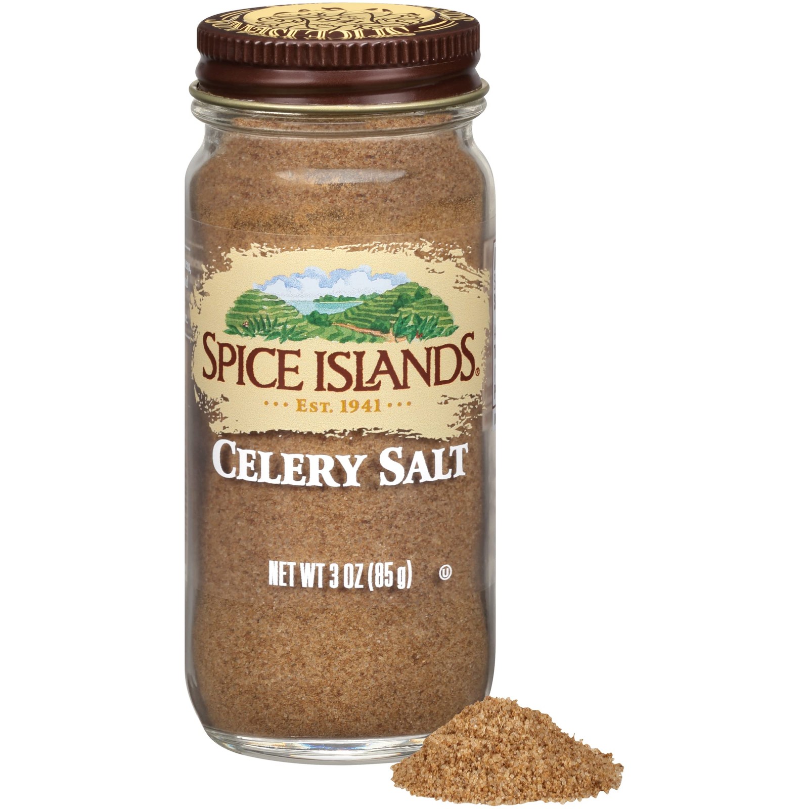 Spice Islands Celery Salt: Elevate Your Dishes with Premium Flavor – 3 Ounce