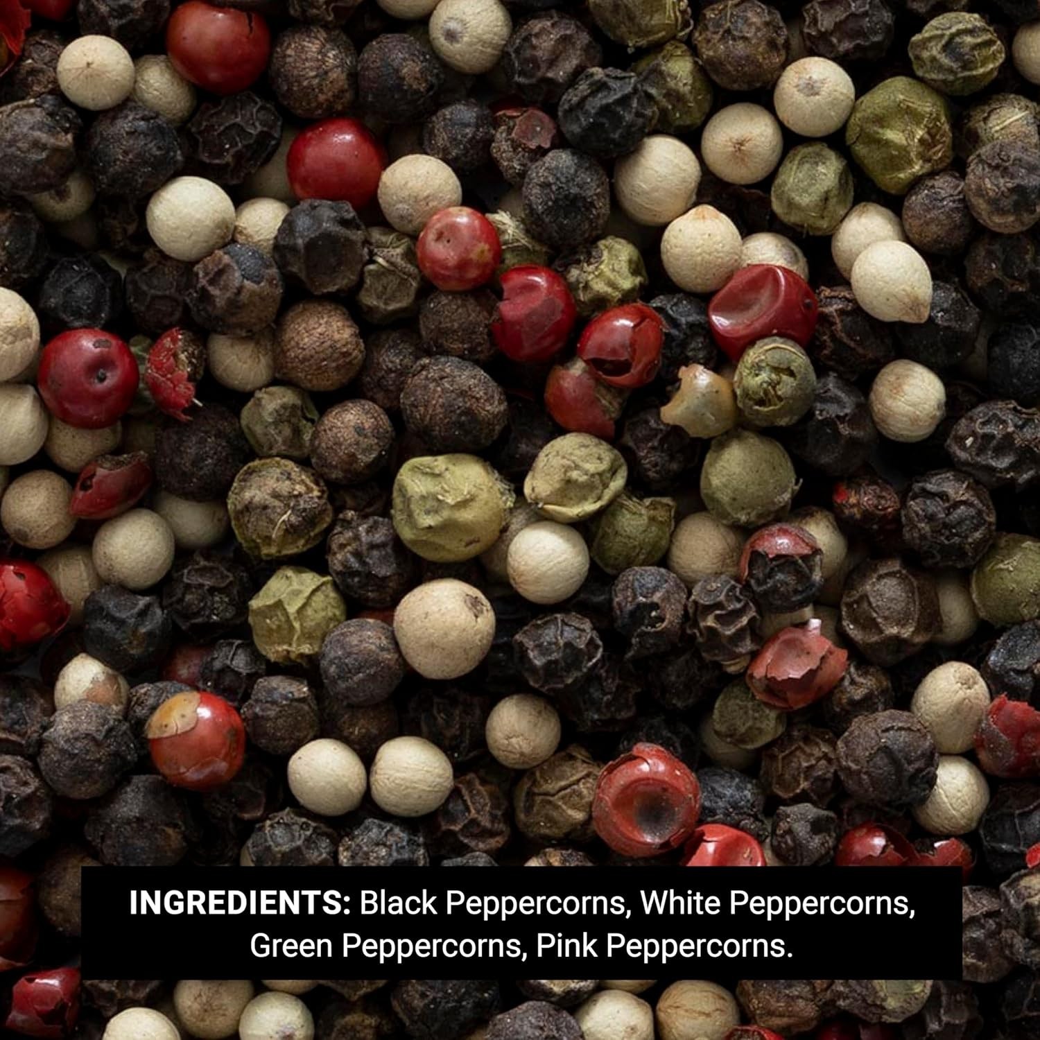 Peppermill Mix – Black, White, Green & Pink | Salt-Free