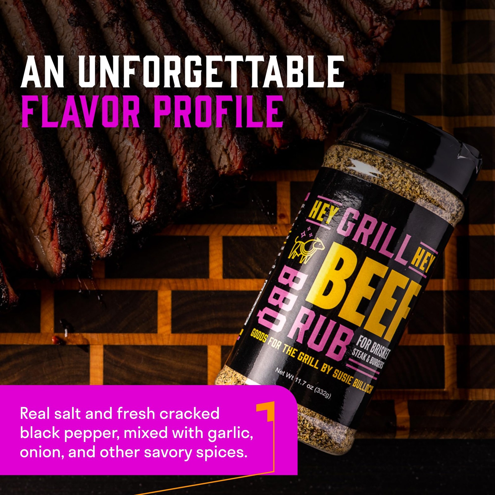 Hey Grill Hey | Beef Rub | Steak Seasoning | Brisket Rub | Burger Seasoning, …