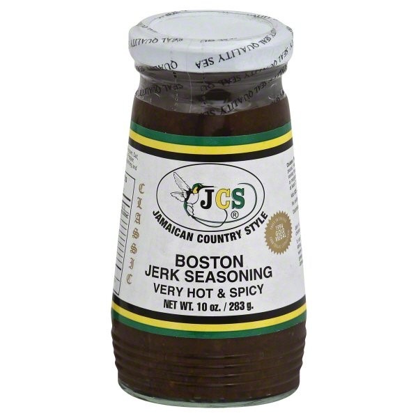 3-Pack JCS Jamaican Boston Jerk Seasoning 10 oz – Very Hot and Spicy Authentic
