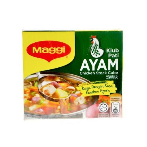 FREE SHIPPING MAGGI Chicken Stock Paste Cube 6 Cubes x 3 Boxes – Halal