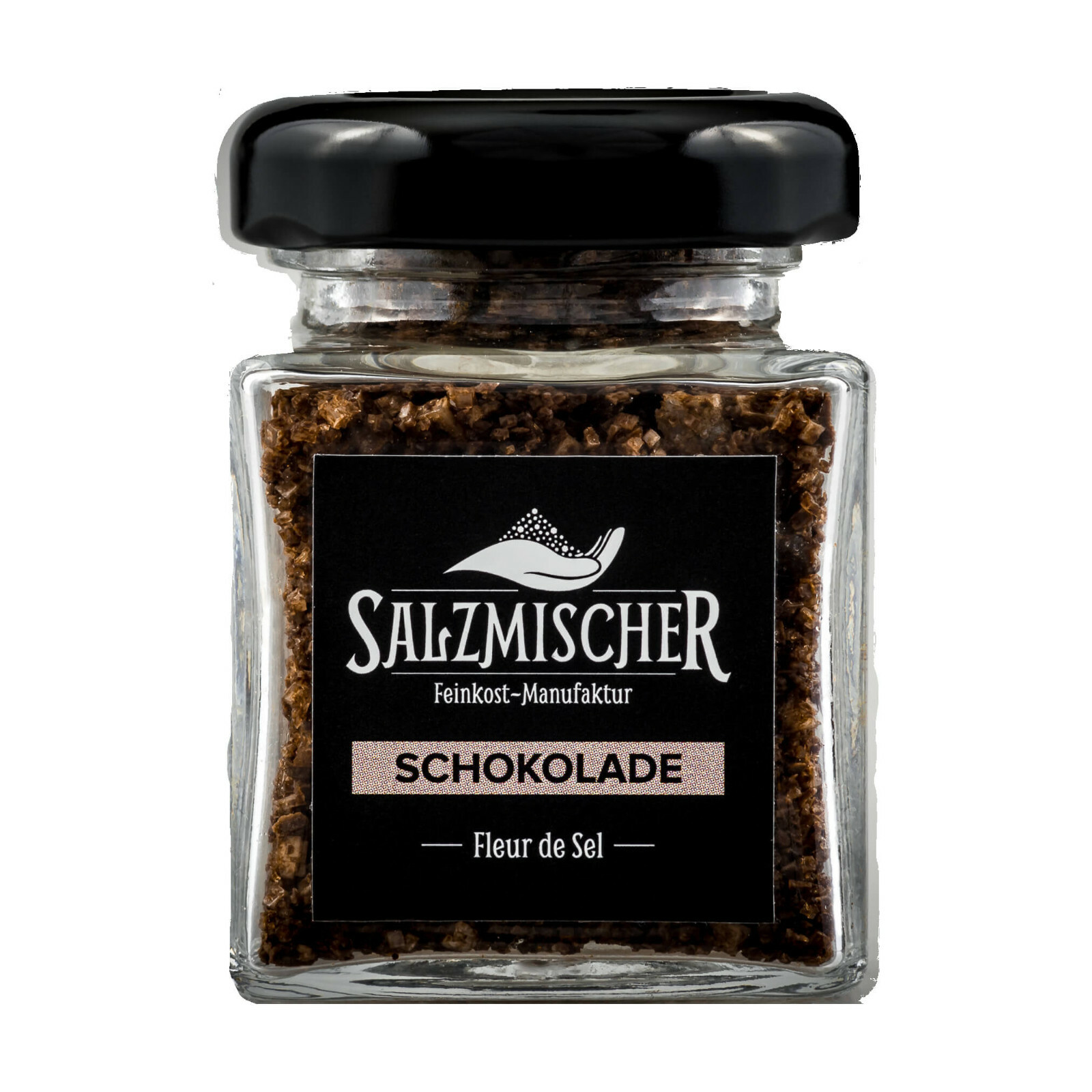 Elegant Gift Set With 2X 35G Chocolate & Wild Herbs Fleur De Sel Salt Mixture