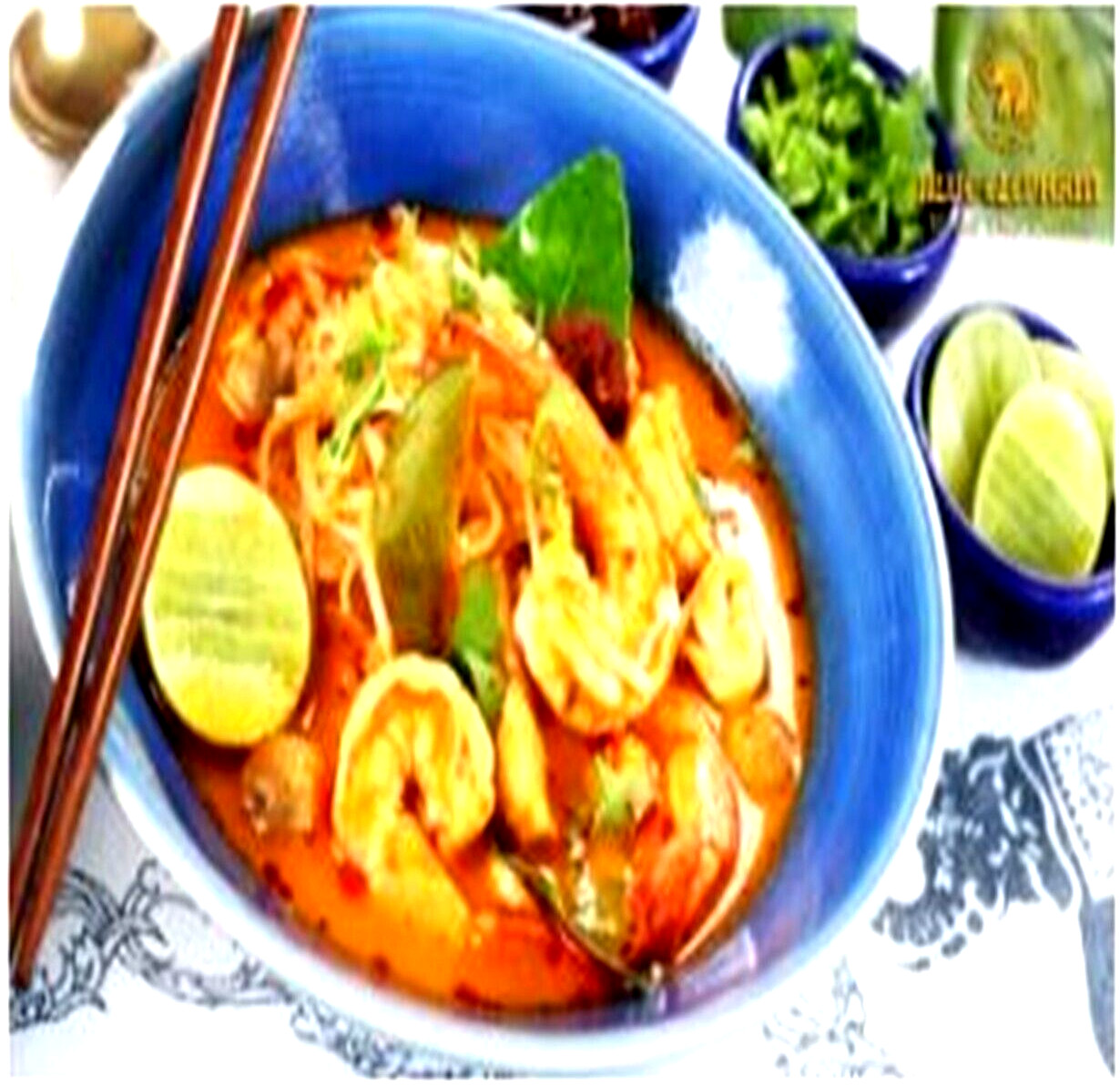 6 x Blue Elephant Tom yam chilli paste 70g.Natural Product No Preservatives
