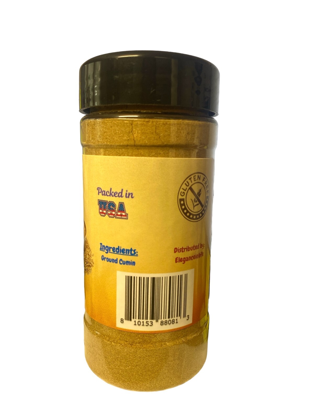 Eleganceinlife Ground Cumin Net WT 4 oz. (113g) Gluten Free