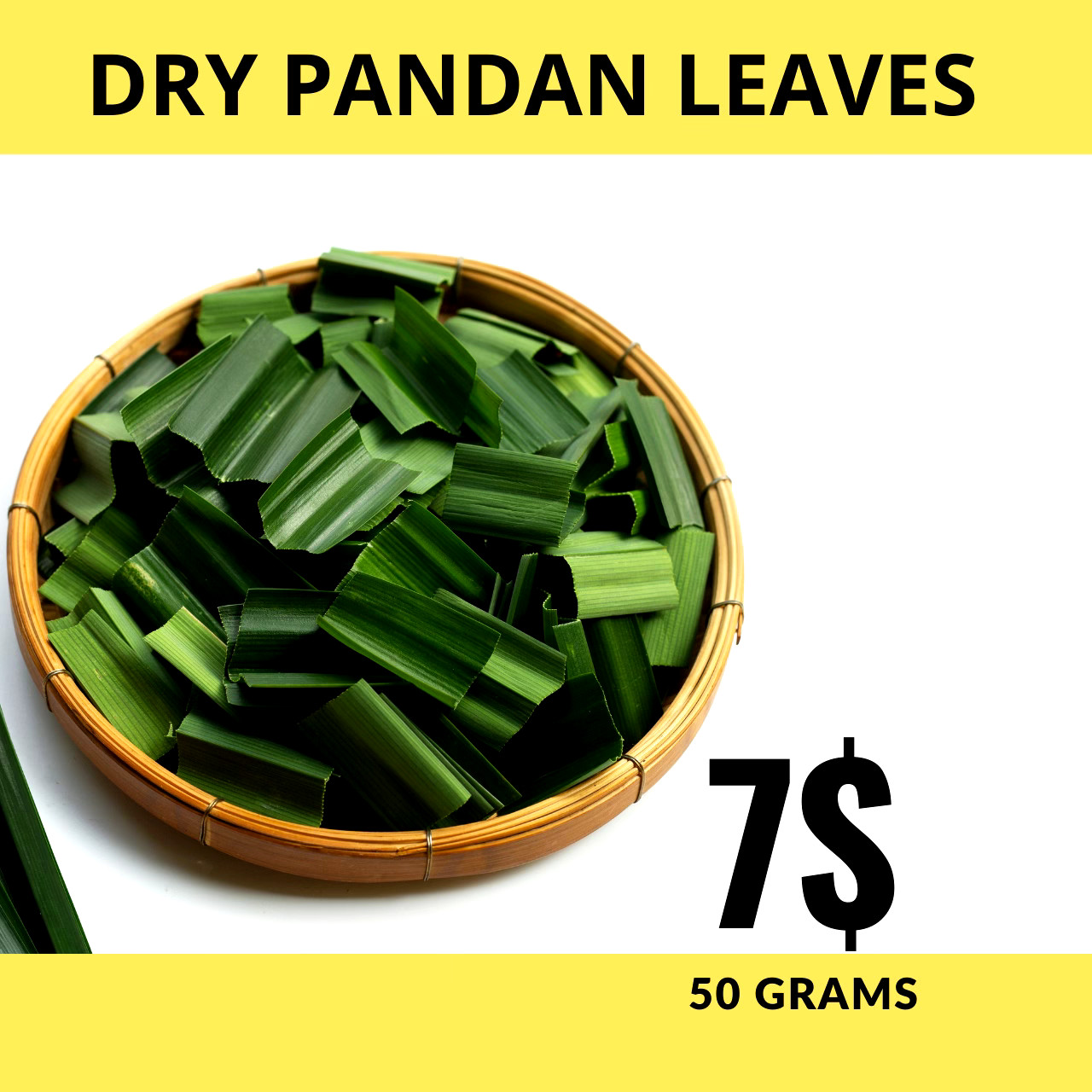PANDAN LEAVE (RAMPE) Healthy Seasoning /NON fat