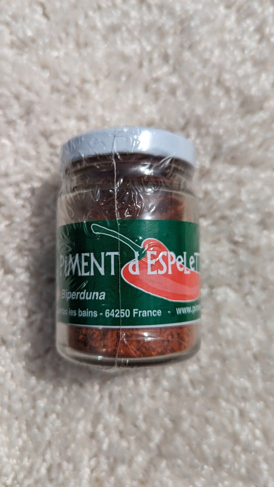 Piment d’Espelette Red Hot Chili Pepper Powder Biperduna France 1.41 oz ounce