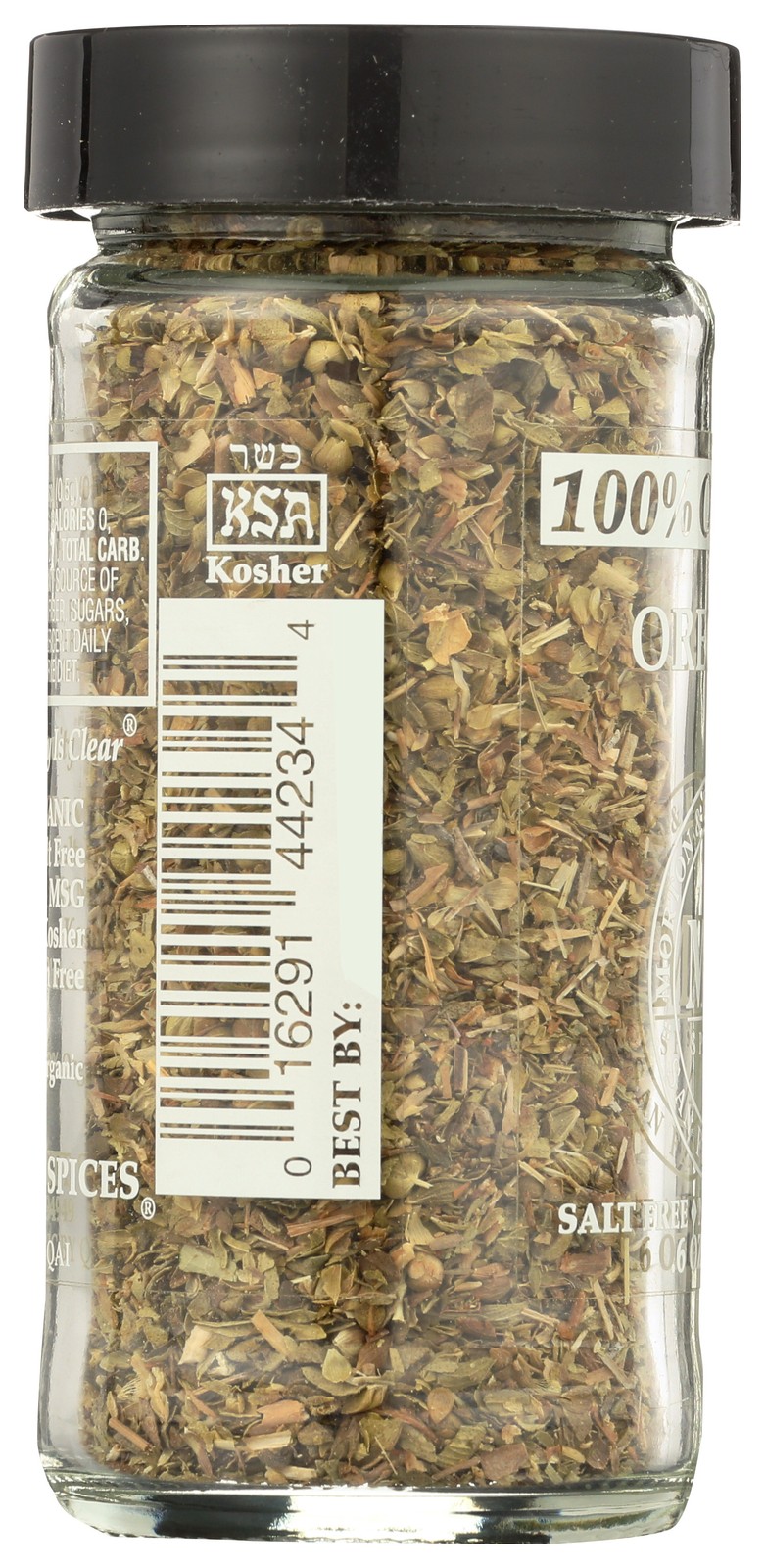 Organic Oregano Spice Jar Morton & Bassett 0.6 Oz 6 3 Pack