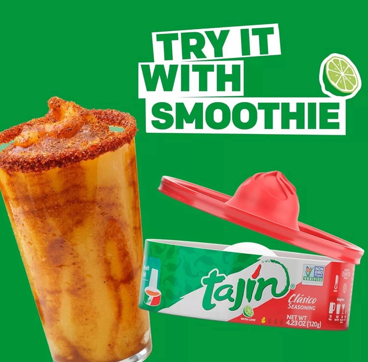2 Pack – Tajin Clásico Chile Lime Seasoning Rimmer 4.23 Oz