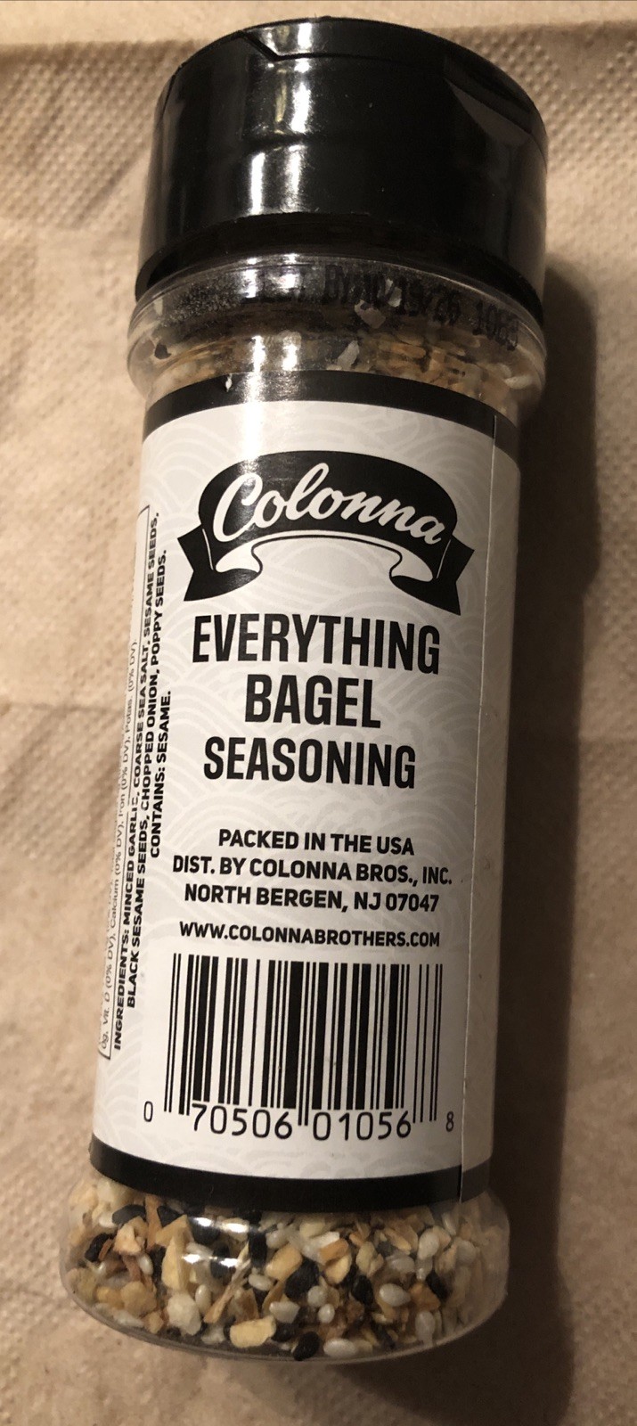 NEW Colonna Everything Bagel Seasoning 2.5oz (71g)