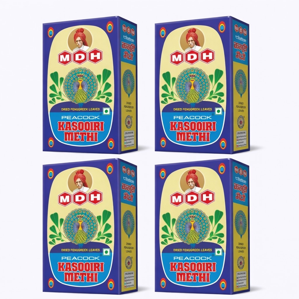 MDH Kasoori Methi 4 Pack | Best Indian Spices| Kasoori Methi