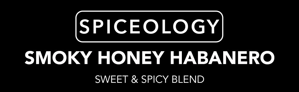Spiceology Smoky Honey Habanero Sweet and Spicy BBQ 11 oz Spice Rub Smoking
