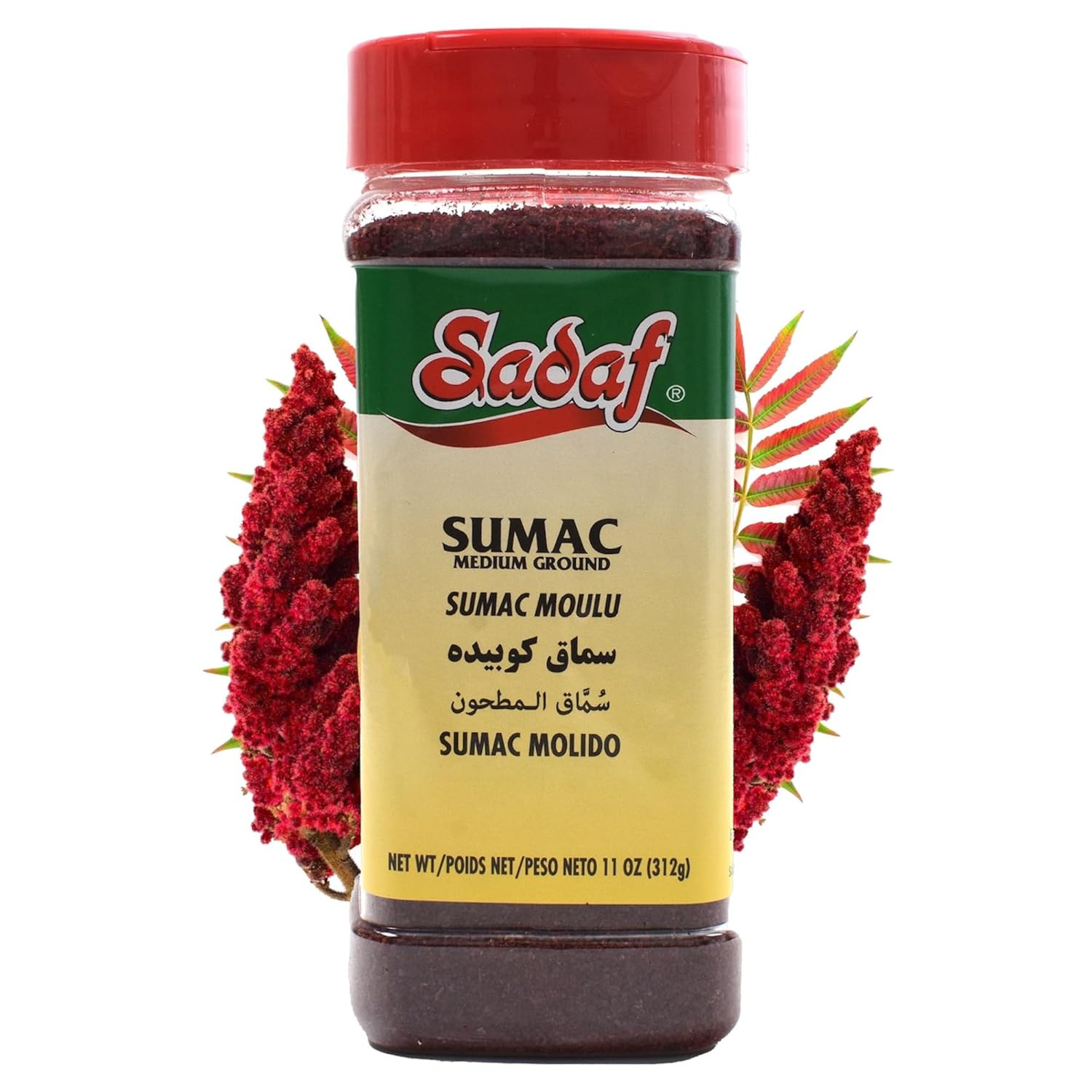 Sumac Spice Ground – Pure Sumac Seasoning Powder – Kosher – Persian Spice – Medi