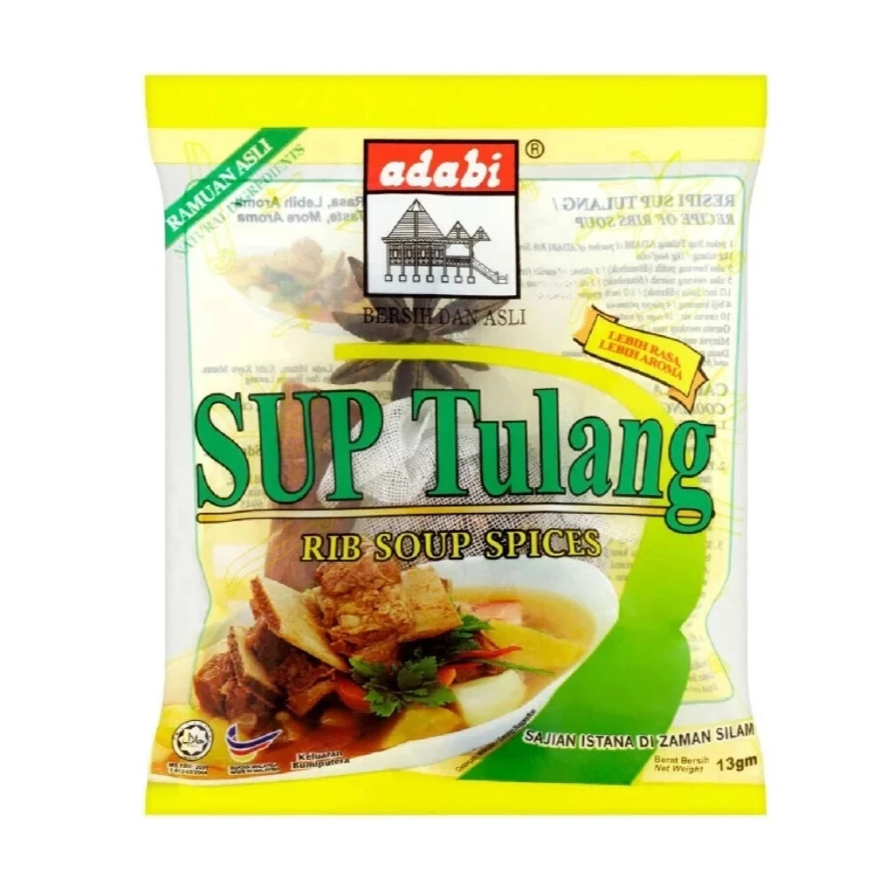 24 Packs – Soup Spices ( Sup Bunjut ) Rib Soup Spices and others ADABI Brand New