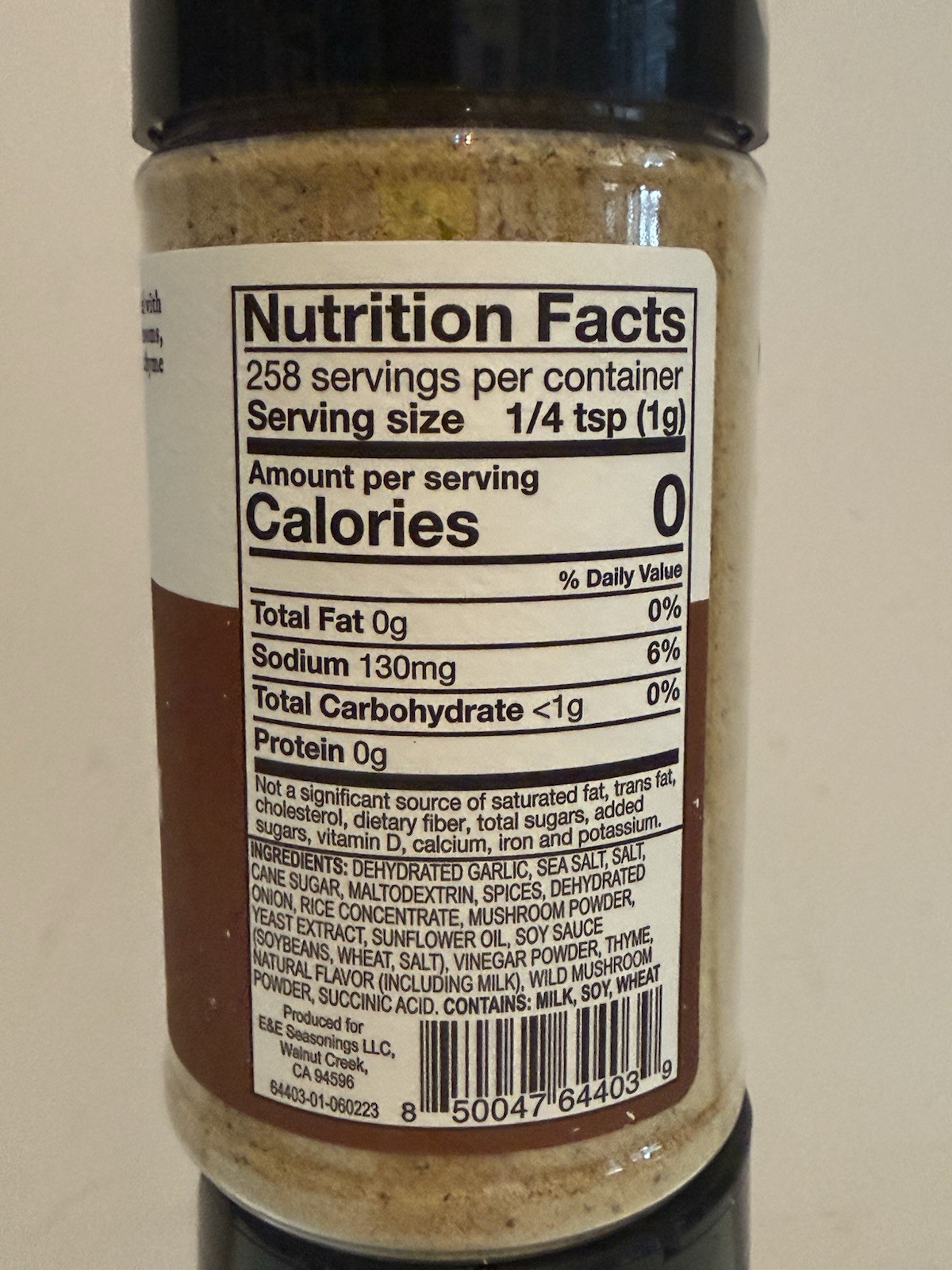 Elizabeth & Eleanor Wild Mushroom Premium Seasoning Blend (9.1 Oz)