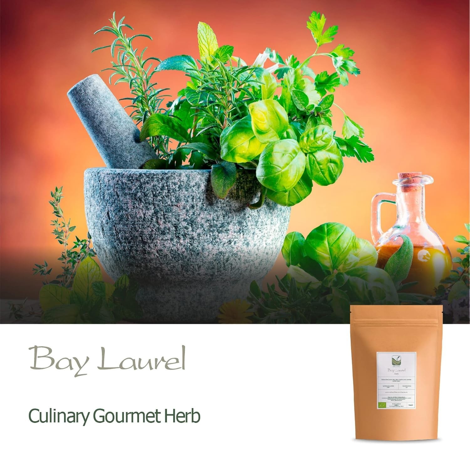 Organic Bay Leaf Herb – Culinary Quality