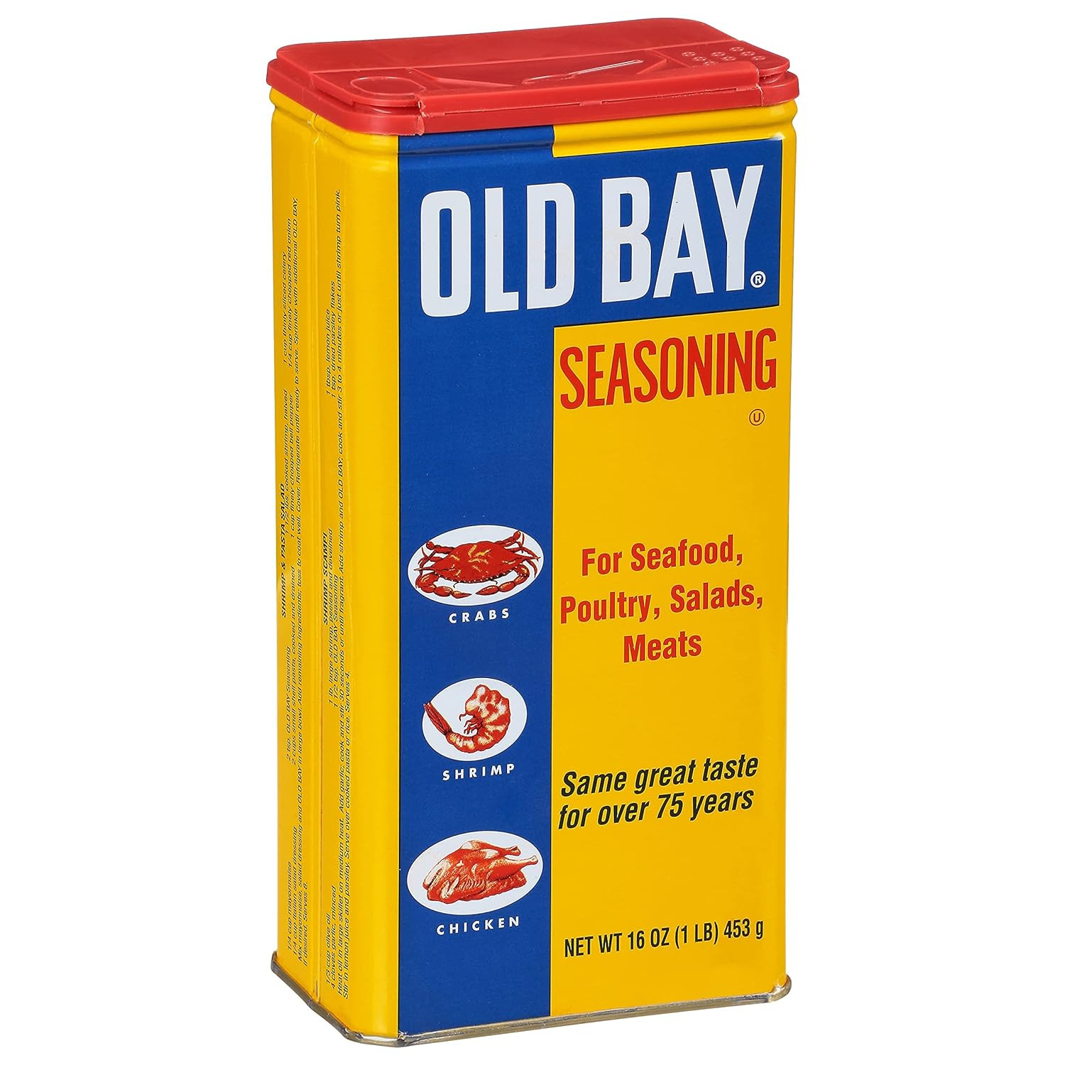 OLD BAY Seasoning, Fan-Favorite Tin Can of OLD BAY 16 Ounces
