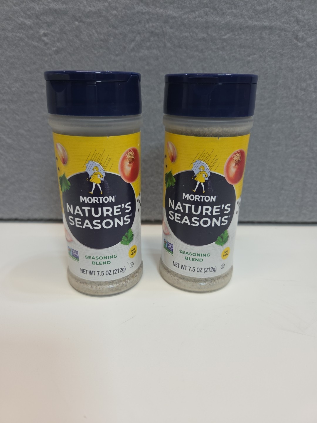 Morton Nature’s Seasons Seasoning Blend 7.5oz Lot of 2 Bottles