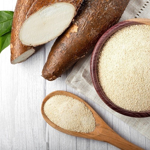 Manioc Quality Dried Natural Flour 100% Pure Herbal Ceylon Cassava Powder Pack