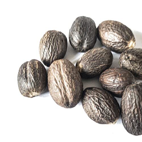 Nutmeg (Whole), Myristica fragrans, 1 oz Dried Herb